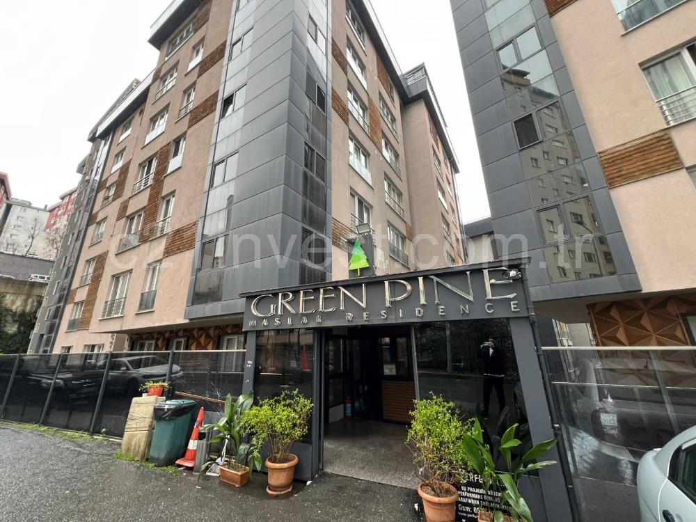 Ayazağa green pine sitesi satılık boş 3+1