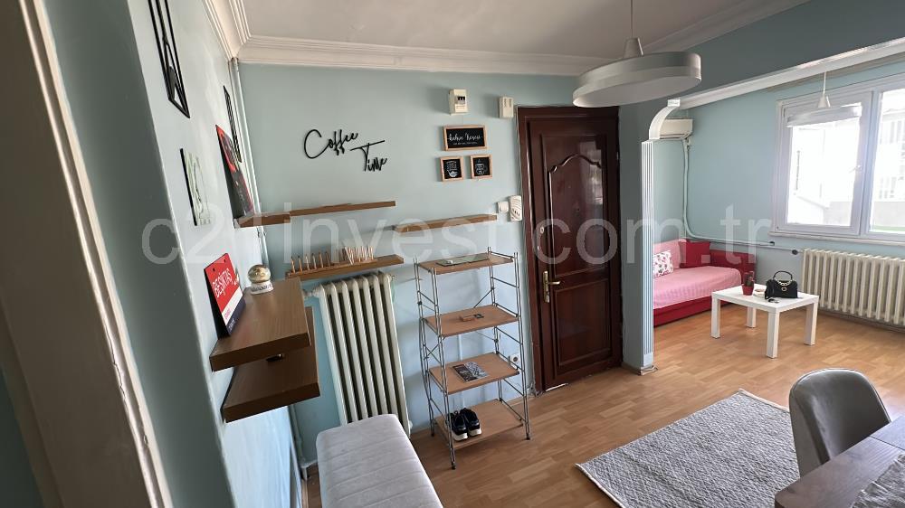 Beşiktaş Serencbey'de Deniz Manzaralı Teraslı Eşyalı 2+1 Kiralık