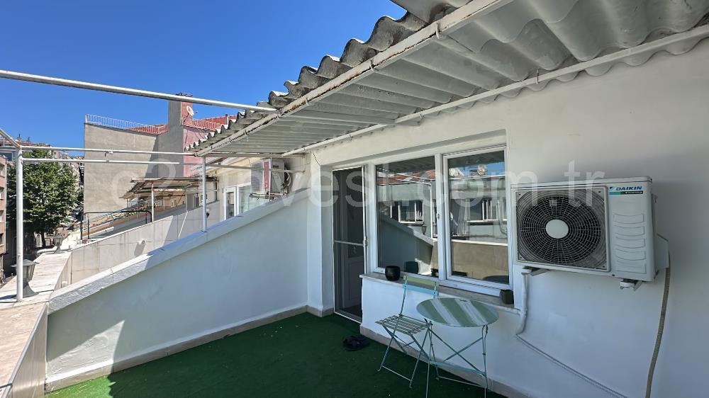 Beşiktaş Serencbey'de Deniz Manzaralı Teraslı Eşyalı 2+1 Kiralık
