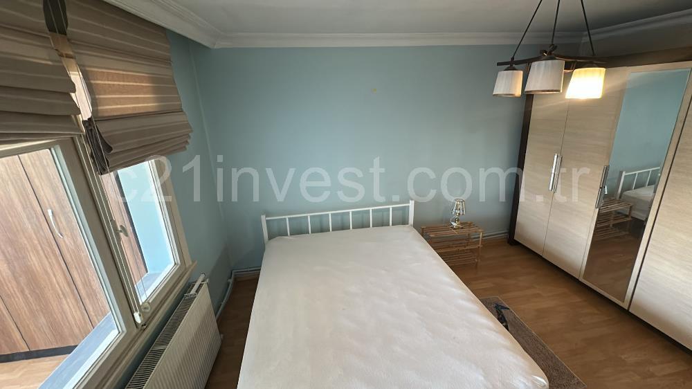Beşiktaş Serencbey'de Deniz Manzaralı Teraslı Eşyalı 2+1 Kiralık
