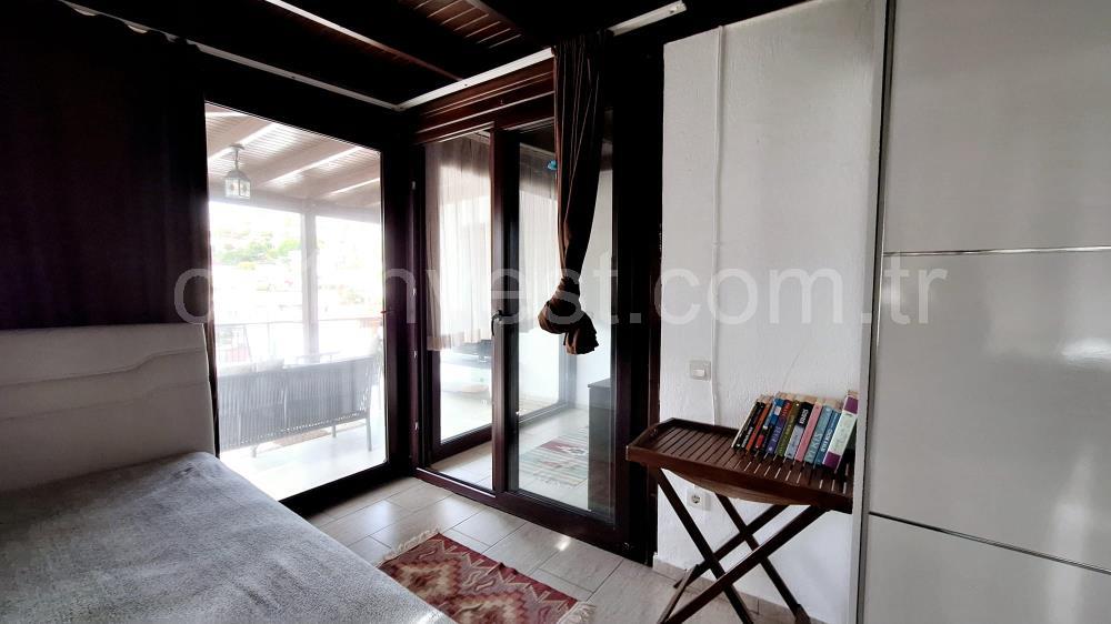 BODRUM GÜMÜŞLÜK GÜMSAN 1 SİTESİNDE YATIRIMLIK ÖZEL PLAJLI SU ARITMALI YAZLIK KIŞLIK  