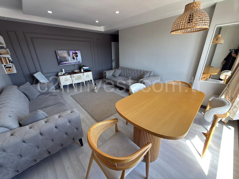 BRN PARK 2 SİTESİ EBEVEYN BANYOLU ŞEHİR MANZARALI 5. KAT SATILIK