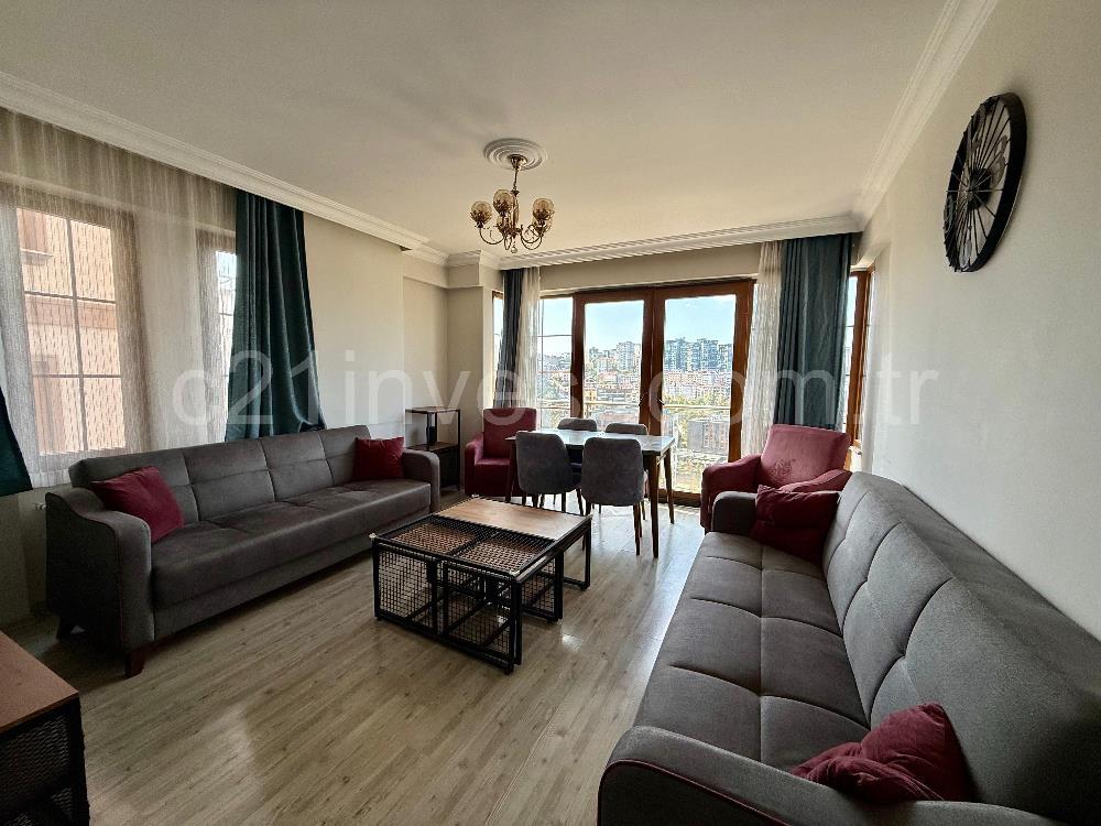 Kağıthane Kiralık Daire Ab-ı Hayat Evlerinde 3+1 Eşyalı Daire