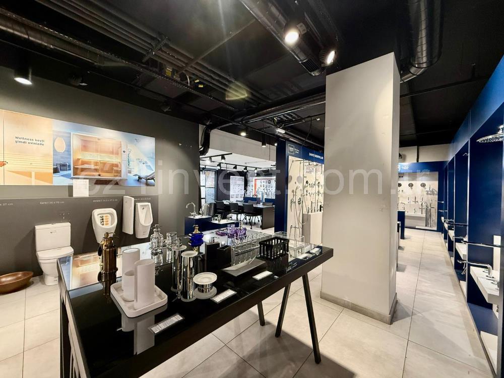 Kağıthane kiralık Dükkan Polat Ofis'de 662m2 Dekorasyonlu Mağaza