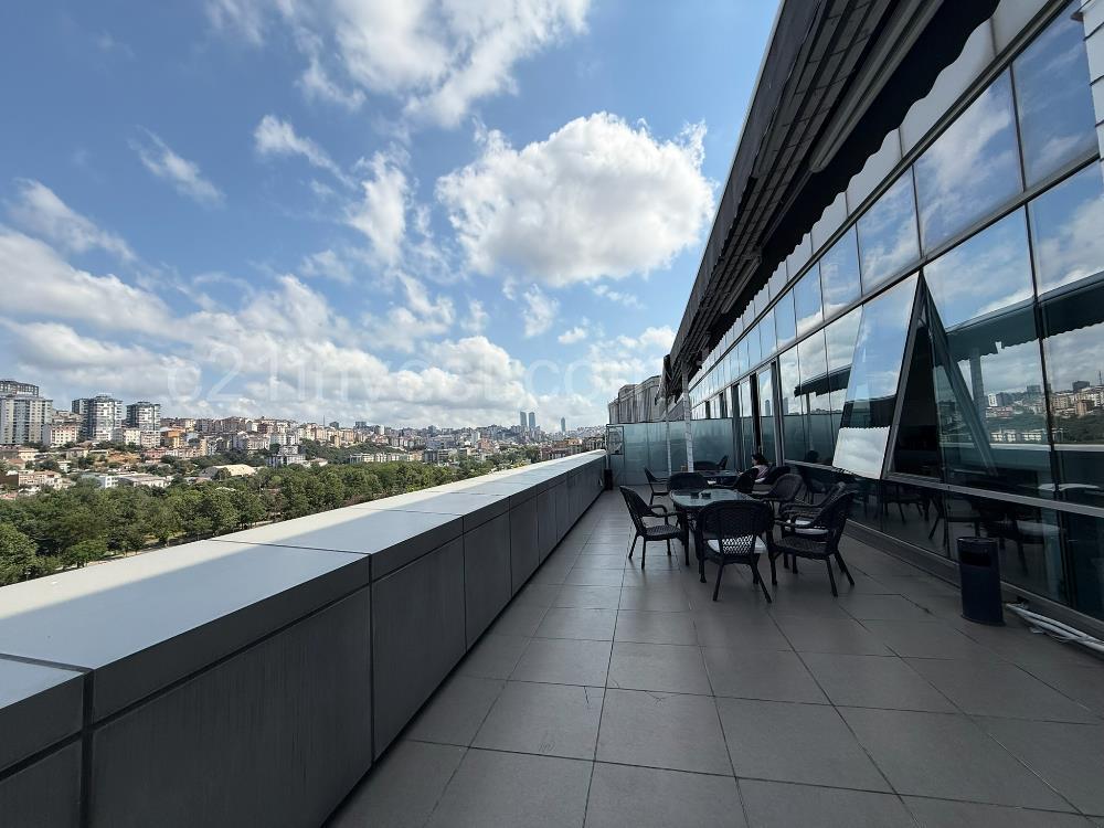 Kağıthane Kiralık Ofis Dubleks 630m2+200m2 Teraslı Polat Ofis