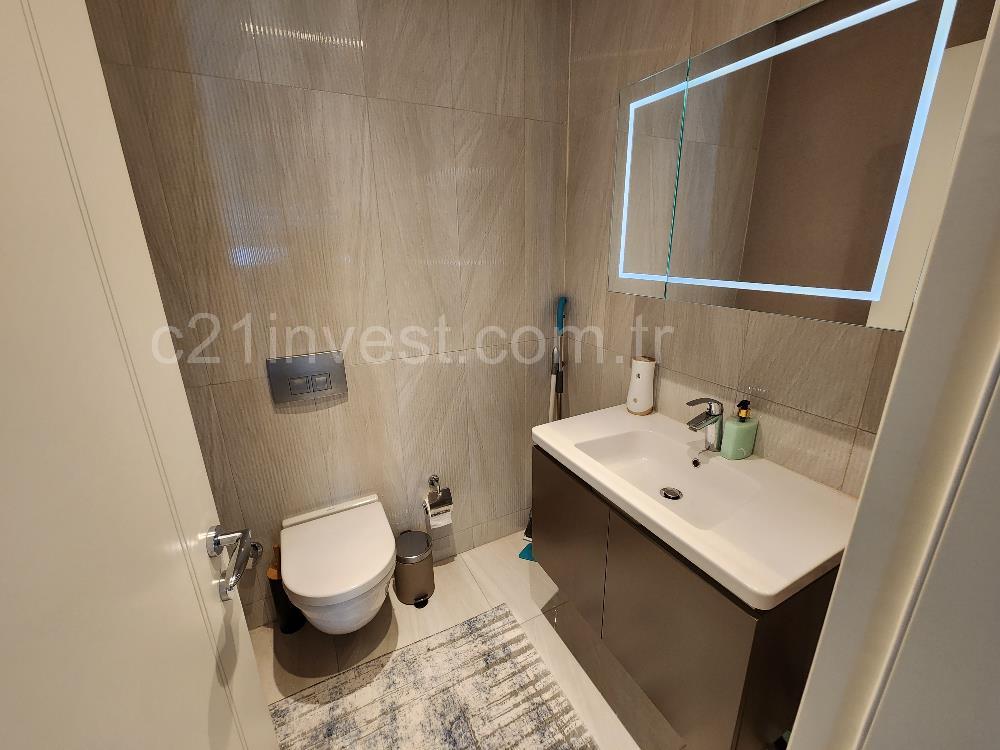Maslak Eclipse 3+1 Eşyalı kiralık Forest view Furnished