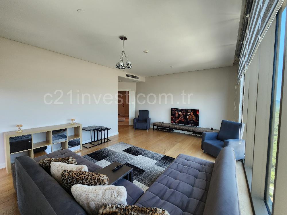 Maslak Eclipse 3+1 Eşyalı kiralık Forest view Furnished