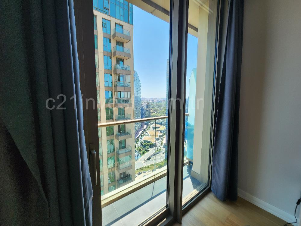 Maslak Eclipse 3+1 Eşyalı kiralık Forest view Furnished