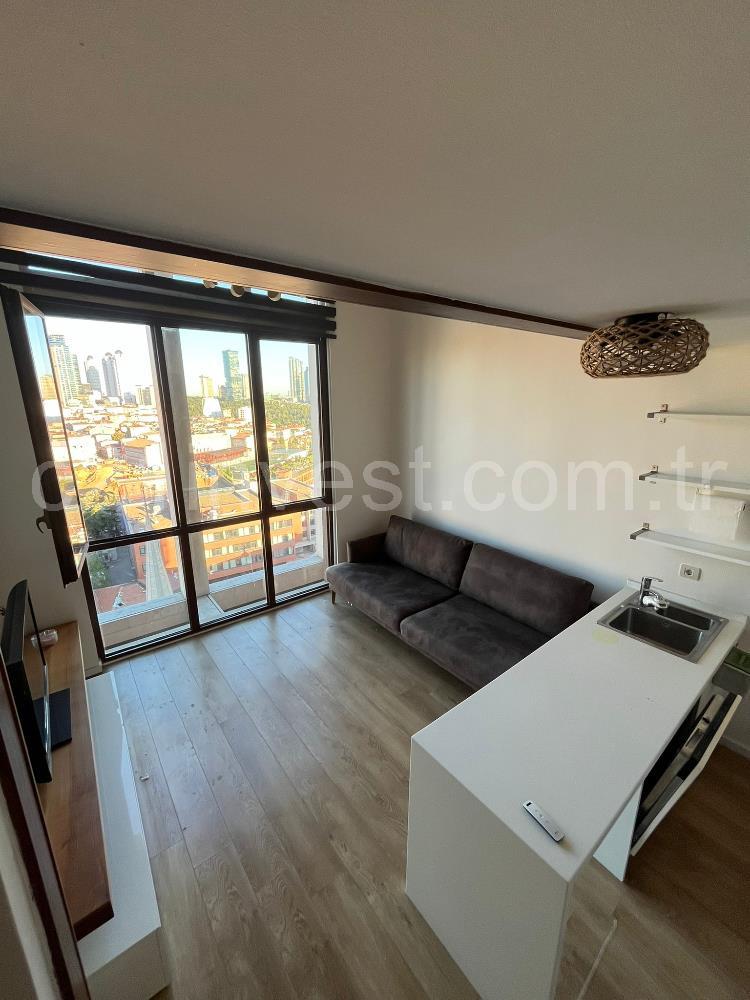 Nef163 1+1 Satılık Loft Geniş Yüksek Kat Kanyon Cephe Daire