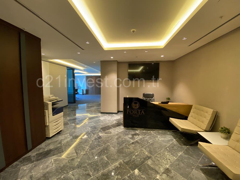 Porta Vadi Kiralık kdv'li Ofis 293m2 Vadistanbul Skyland Seba