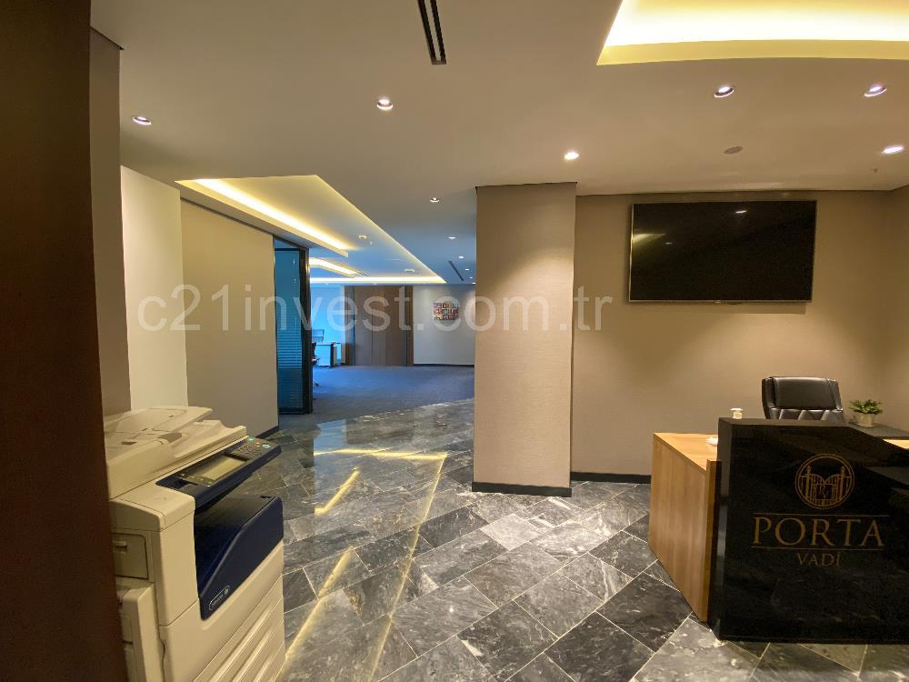 Porta Vadi Kiralık kdv'li Ofis 293m2 Vadistanbul Skyland Seba