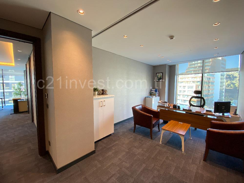 Porta Vadi Kiralık Ofis 293m2 Mobilyalı Dekorasyonlu Vadistanbul