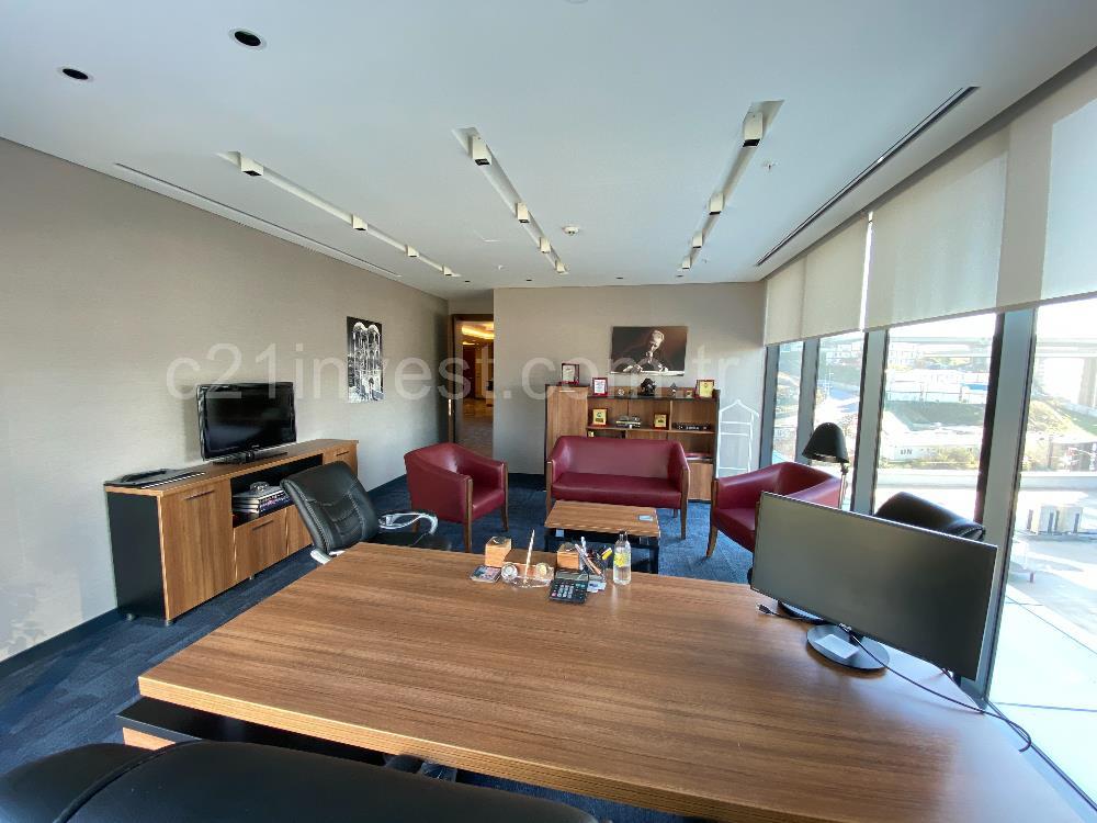 Porta Vadi Kiralık Ofis 293m2 Mobilyalı Dekorasyonlu Vadistanbul
