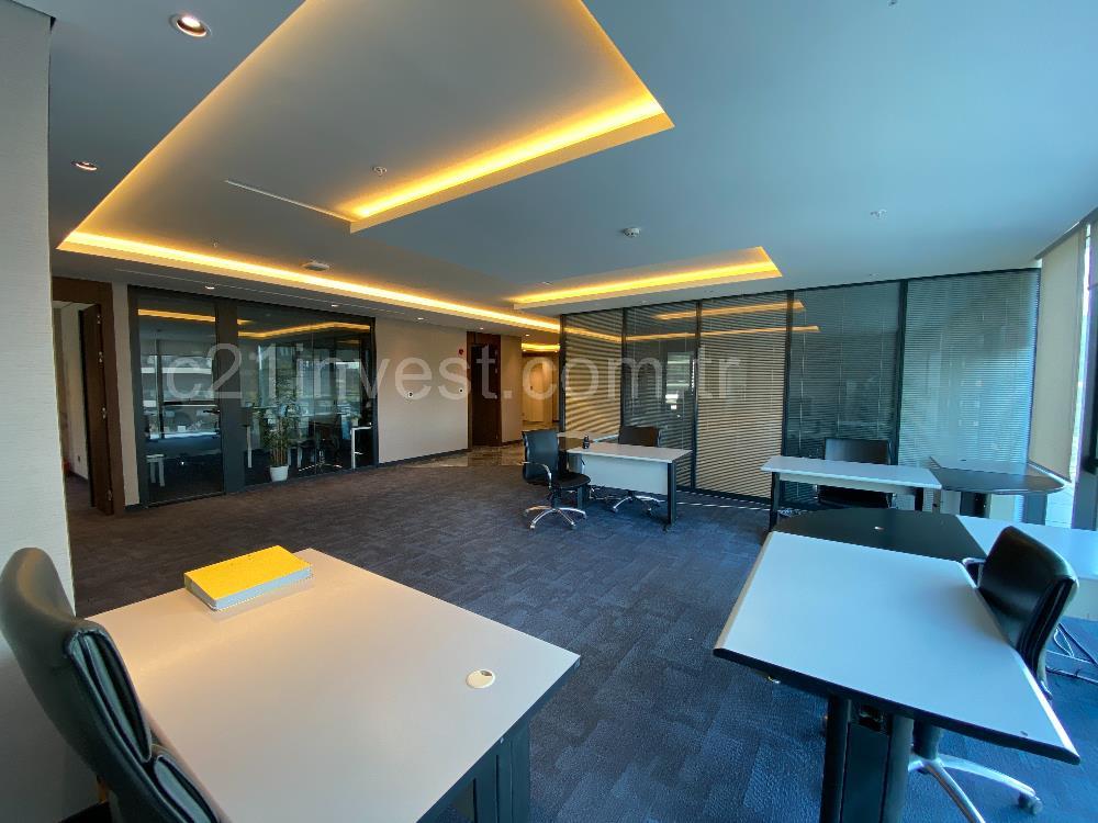 Porta Vadi Kiralık Ofis 293m2 Mobilyalı Dekorasyonlu Vadistanbul