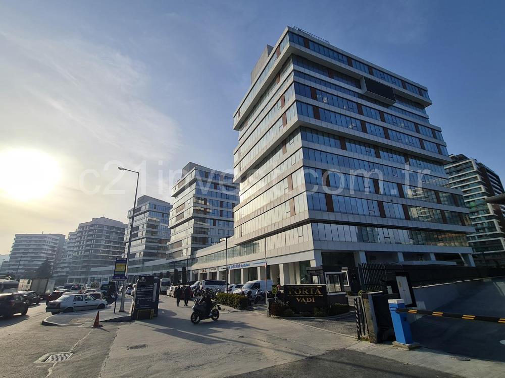 Porta Vadi Satılık Ofis 134m2 Dekorasyonlu Vadistanbul Skyland