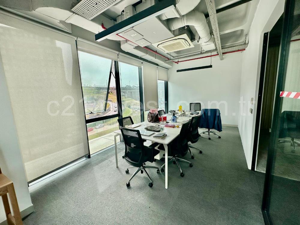 Porta Vadi Satılık Ofis 134m2 Dekorasyonlu Vadistanbul Skyland