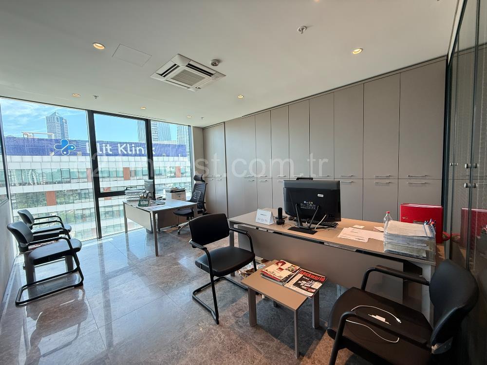 PortaVadi Satılık Ofis 165m2 Dekorasyonlu Boş Ofis KDV Avantajlı