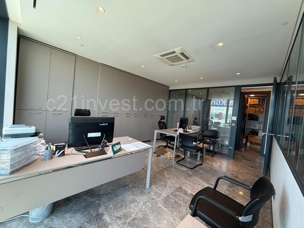 PortaVadi Satılık Ofis 165m2 Dekorasyonlu Boş Ofis KDV Avantajlı