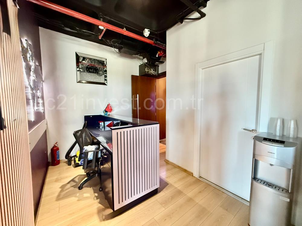 PortaVadi Satılık Ofis 168m2 Dekorasyonlu KDV Avantajlı
