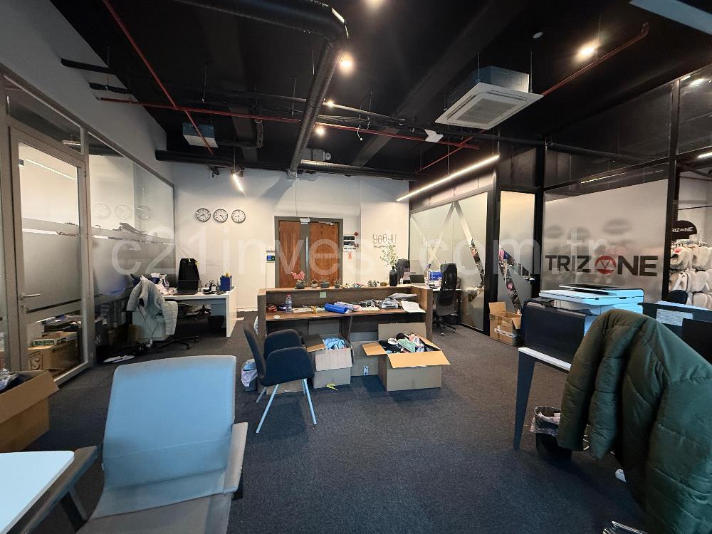 Seba Satılık Ofis 251m2+17m2 Bahçe Kullanımlı Dekorasyonlu