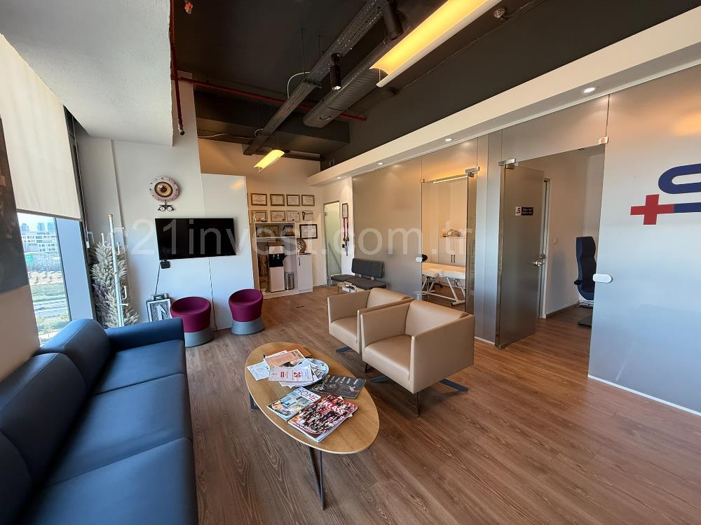 Skyland Kiralık Ofis 171m2 Kliniğe Uygun +KDV Avantajlı