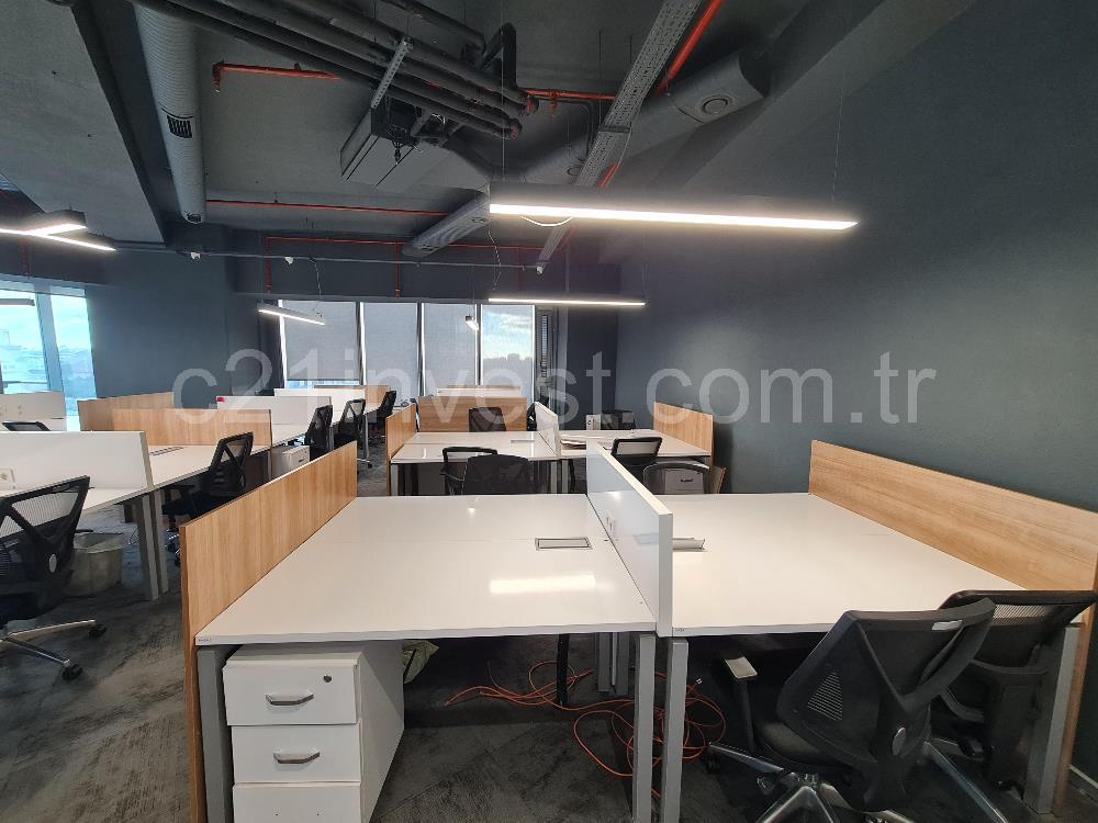 Skyland Kiralık Ofis 467m2 Dekorasyonlu +KDV Avantajlı