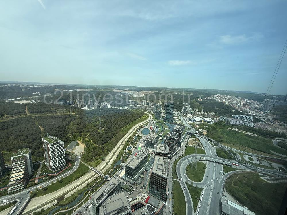 Skyland Kiralık ofis KDVli 225 m² Mobilyalı Teraslı Ofis