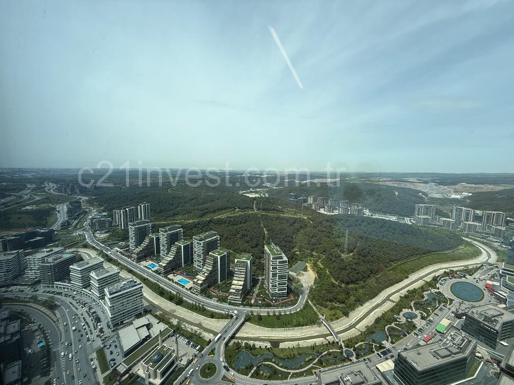 Skyland Kiralık ofis KDVli 225 m² Mobilyalı Teraslı Ofis
