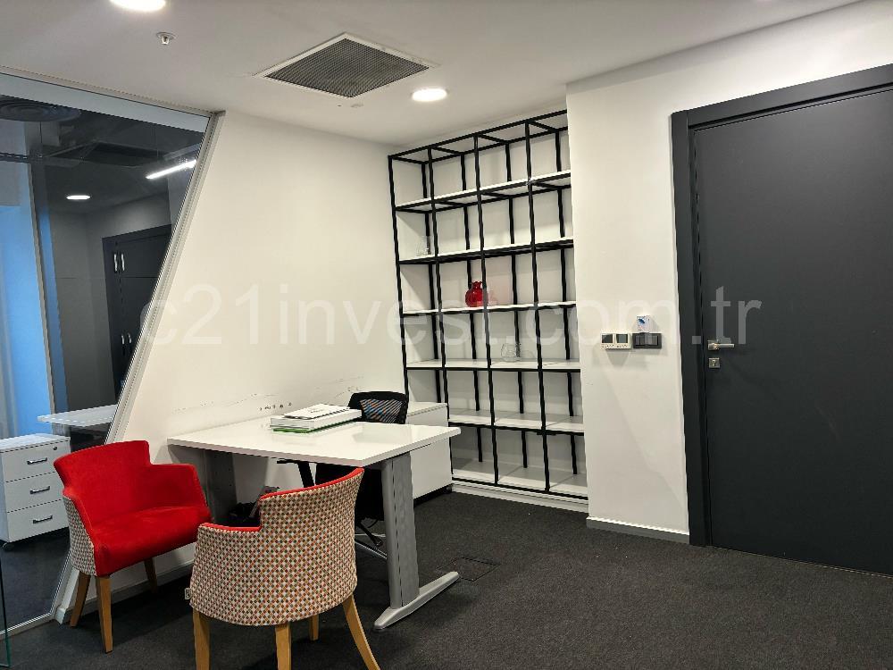 Skyland Kiralık Ofis Mobilyalı 130m2 Orman Manzaralı Vadistanbul