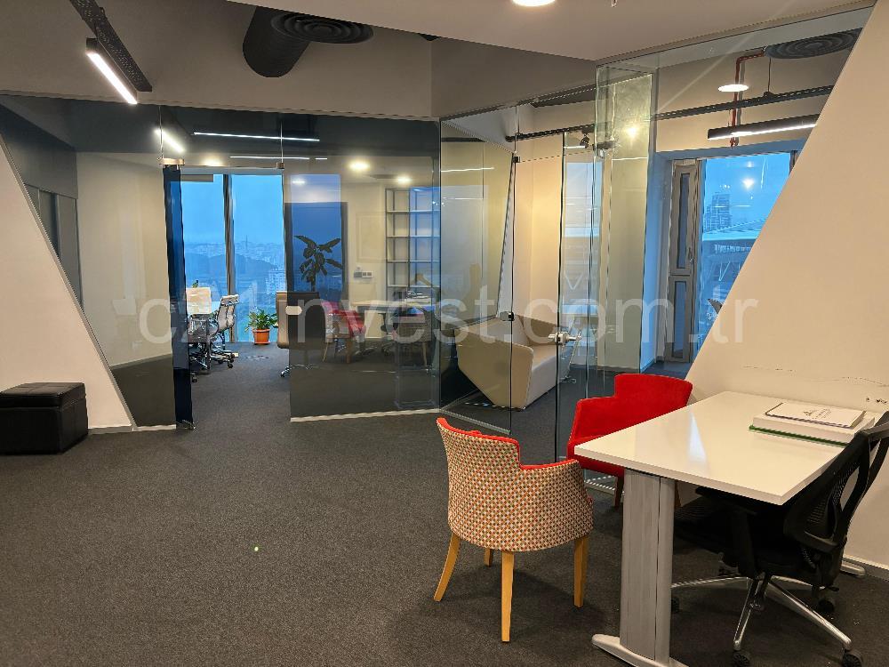 Skyland Kiralık Ofis Mobilyalı 130m2 Orman Manzaralı Vadistanbul