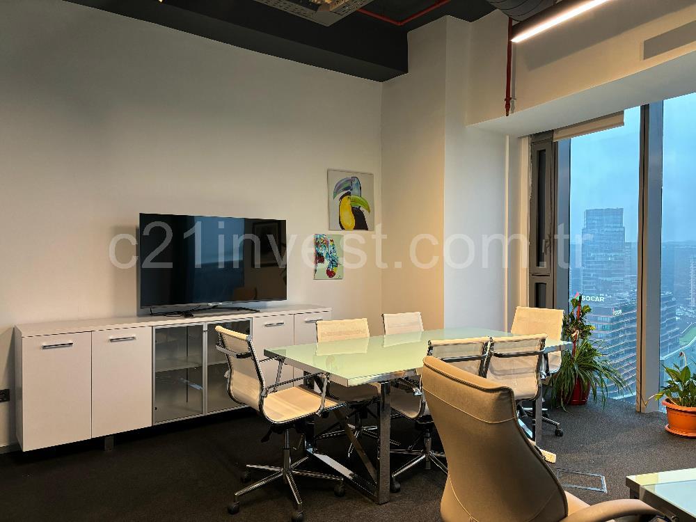 Skyland Kiralık Ofis Mobilyalı 130m2 Orman Manzaralı Vadistanbul