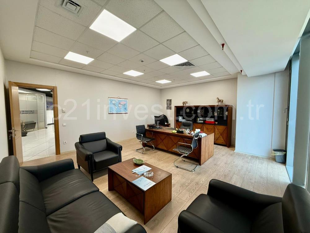 Skyland Kiralık Ofis Şirket Merkeziniz Hazır 557m²+ 25m2 Teraslı