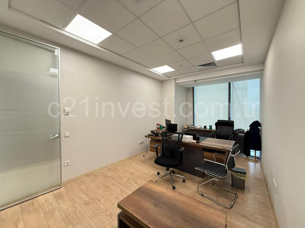 Skyland Kiralık Ofis Şirket Merkeziniz Hazır 557m²+ 25m2 Teraslı