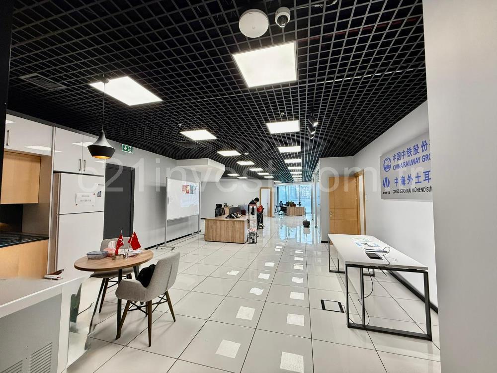 Skyland Kiralık Ofis Şirket Merkeziniz Hazır 557m²+ 25m2 Teraslı