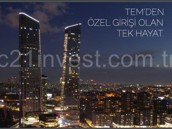 Skyland Satılık Ofis 305m2 Vadistanbul Seba Nurol Maslak Levent