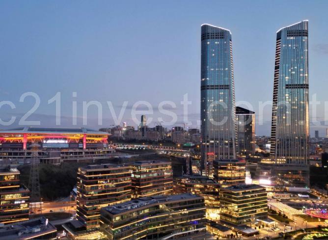 Skyland Satılık Ofis 305m2 Vadistanbul Seba Nurol Maslak Levent