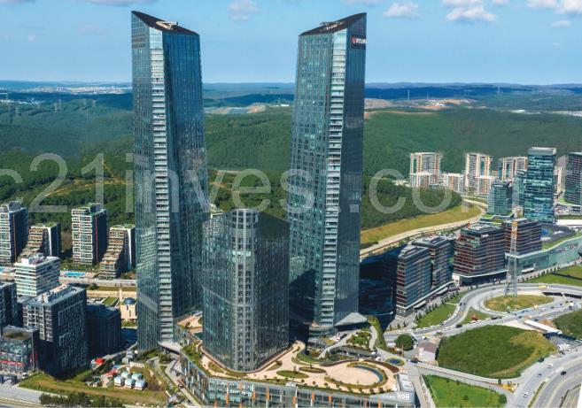 Skyland Satılık Ofis 305m2 Vadistanbul Seba Nurol Maslak Levent
