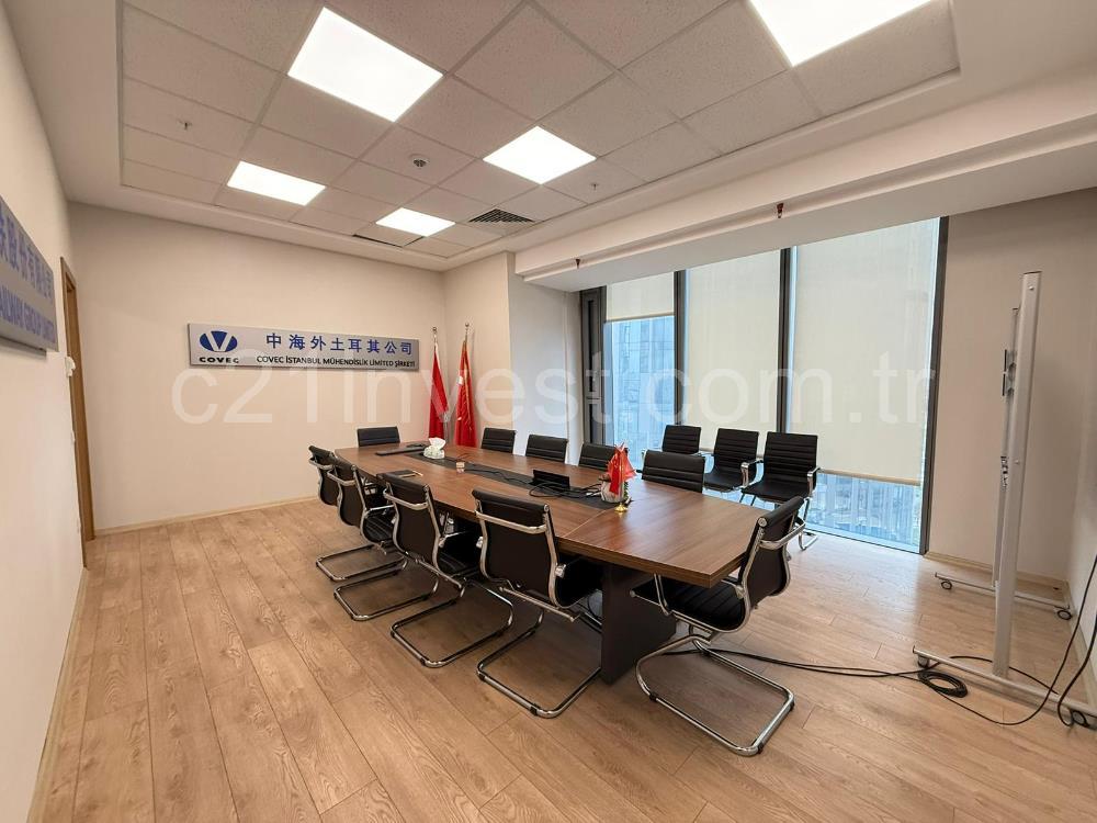 Skyland Satılık Ofis 557m²+ 25m2 Teraslı & Boş Ofis Vadistanbul