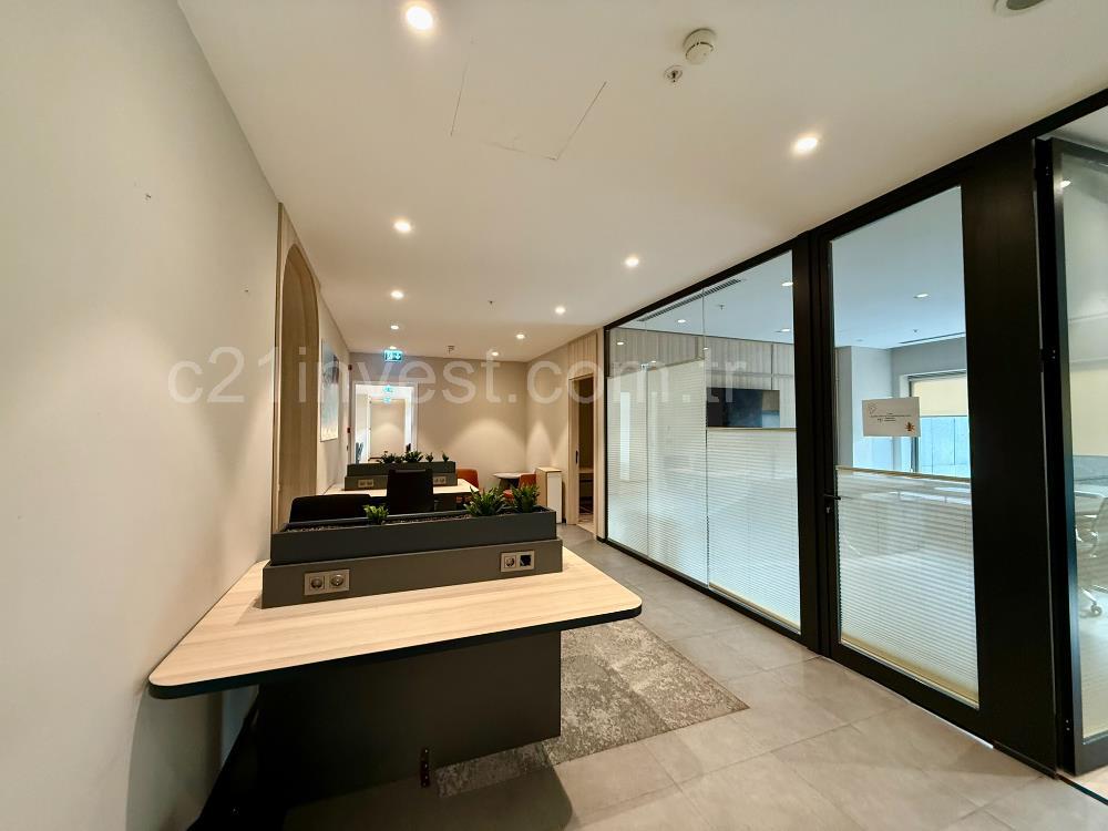 Süzer Plaza Kiralık Ofis 510m2 Mobilyalı Prestijli Ofis