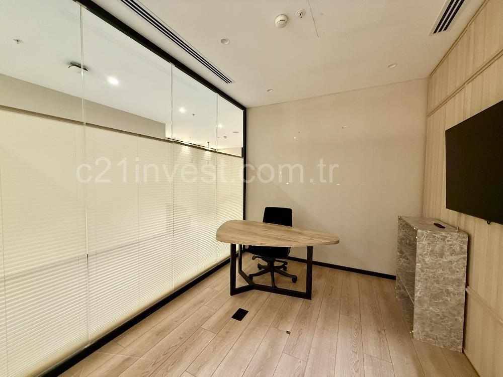 Süzer Plazada 1.444 m² Kiralık Mobilyalı & Taşınmaya Hazır Ofis