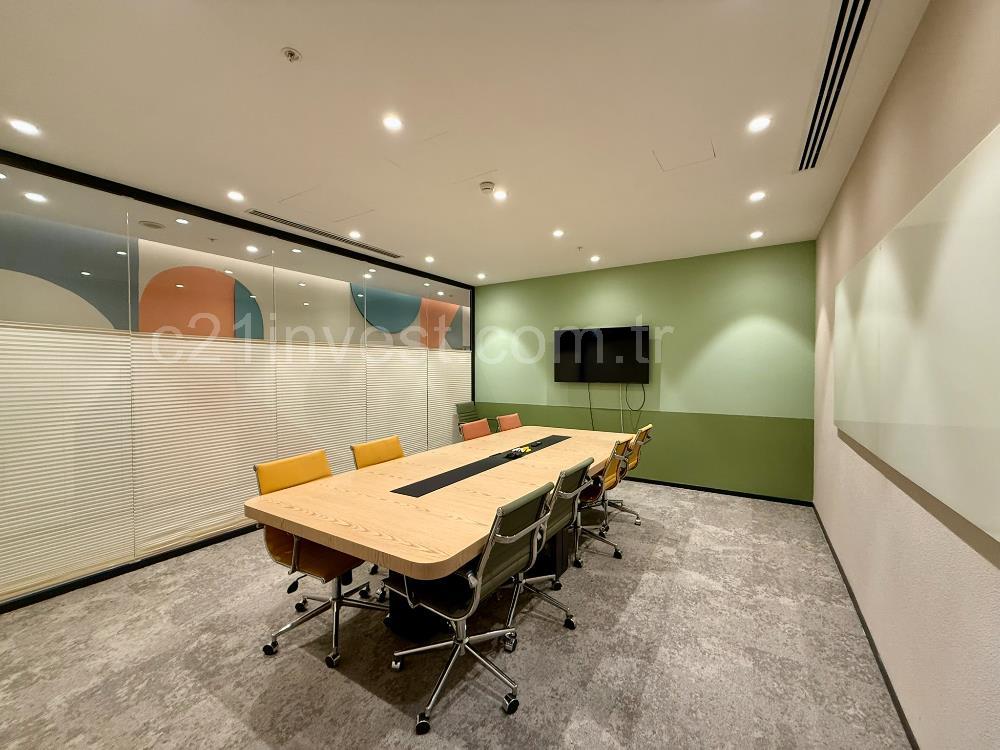 Süzer Plazada 1.444 m² Kiralık Mobilyalı & Taşınmaya Hazır Ofis