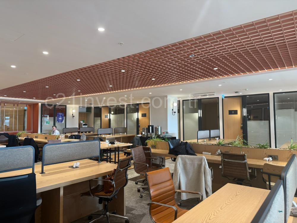Süzer Plazada 1.444 m² Kiralık Mobilyalı & Taşınmaya Hazır Ofis