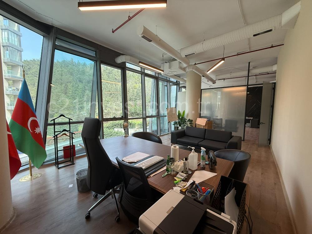 Vadi Koru Kiralık Ofis 110m2 Dekorasyonlu Mobilyalı Vadistanbul