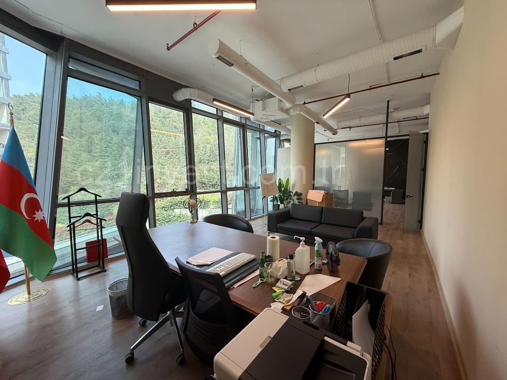 Vadi Koru Kiralık Ofis 110m2 Dekorasyonlu Mobilyalı Vadistanbul