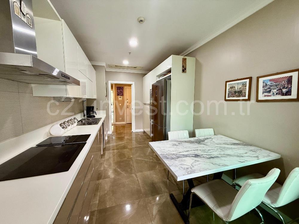 Vadistanbul Kiralık Daire Teras Evleri 3+1 Full Eşyalı