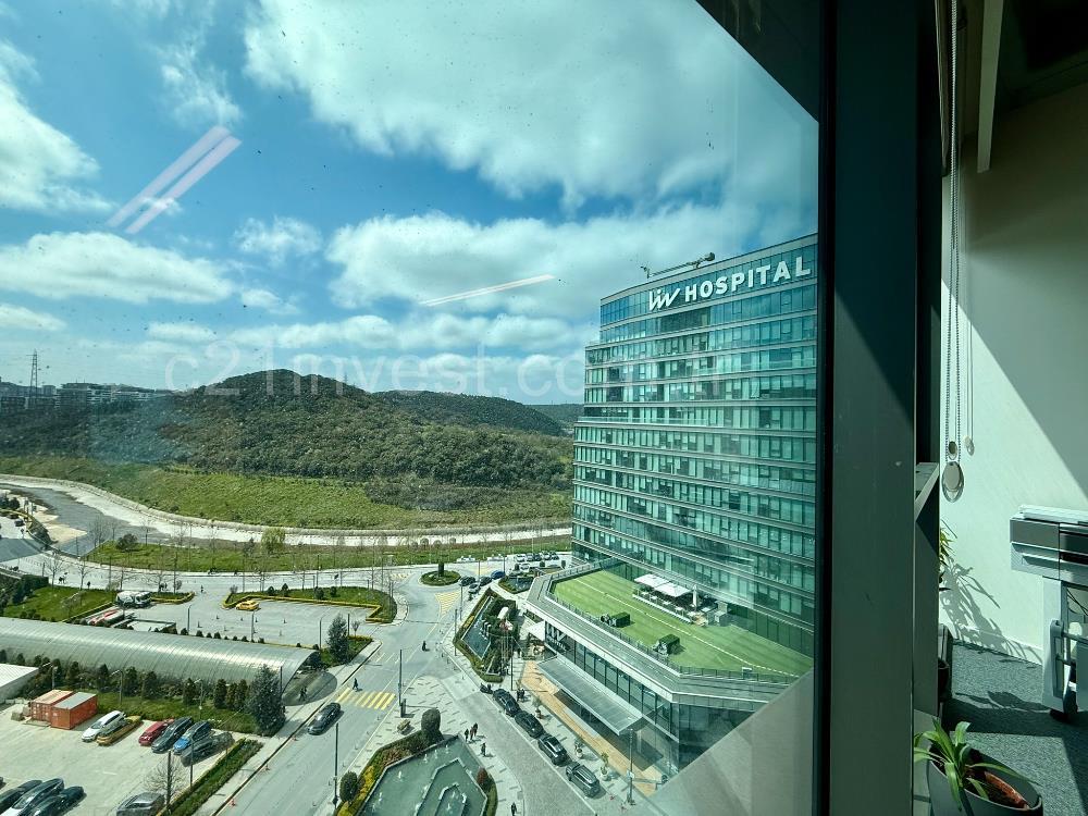 Vadistanbul Kiralık Ofis 450m2 +36m2 Teraslı Dekorasyonlu Maslak