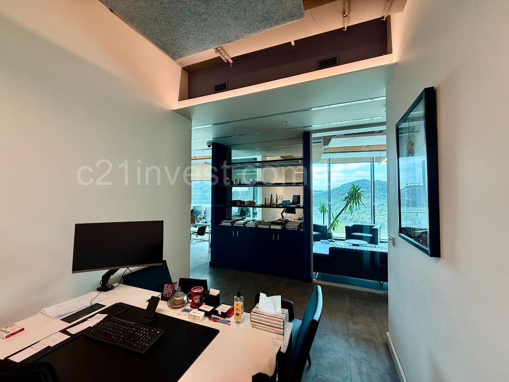 Vadistanbul Kiralık Ofis 450m2 +36m2 Teraslı Dekorasyonlu Maslak