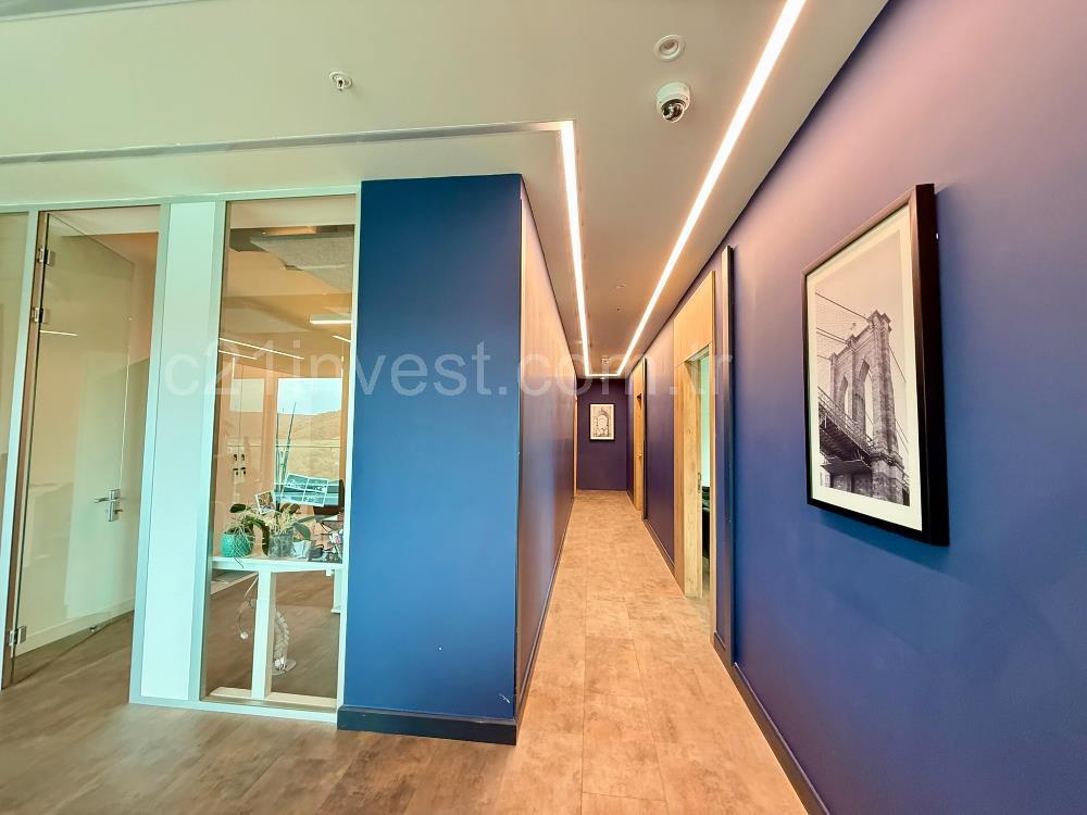 Vadistanbul Kiralık Ofis 450m2 +36m2 Teraslı Dekorasyonlu Maslak
