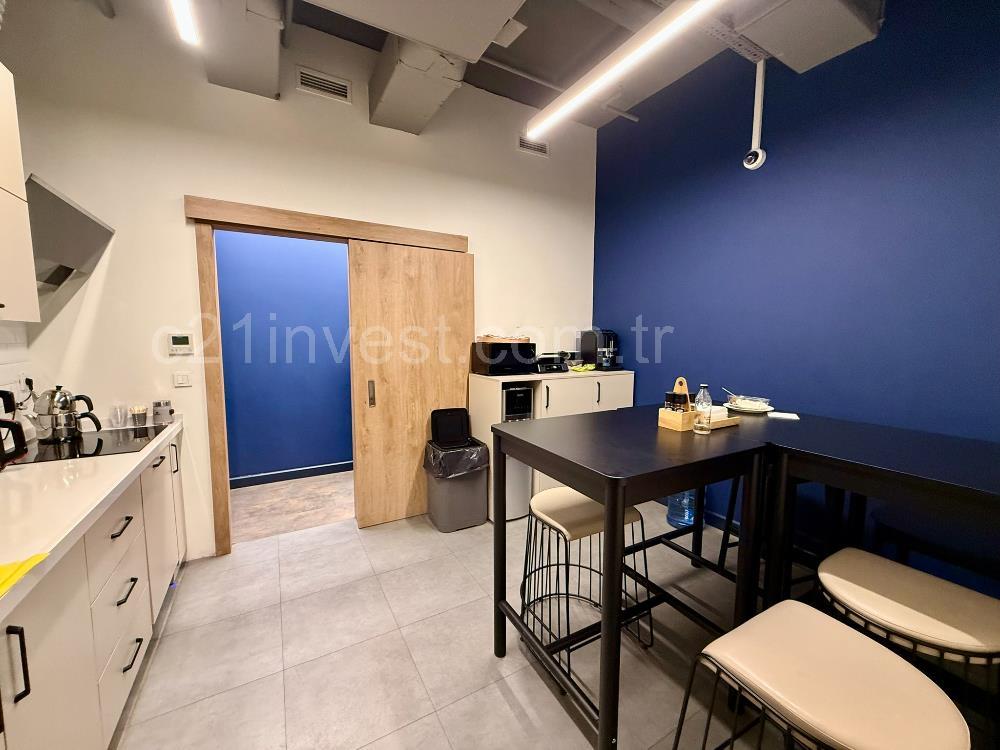 Vadistanbul Kiralık Ofis 450m2 +36m2 Teraslı Dekorasyonlu Maslak