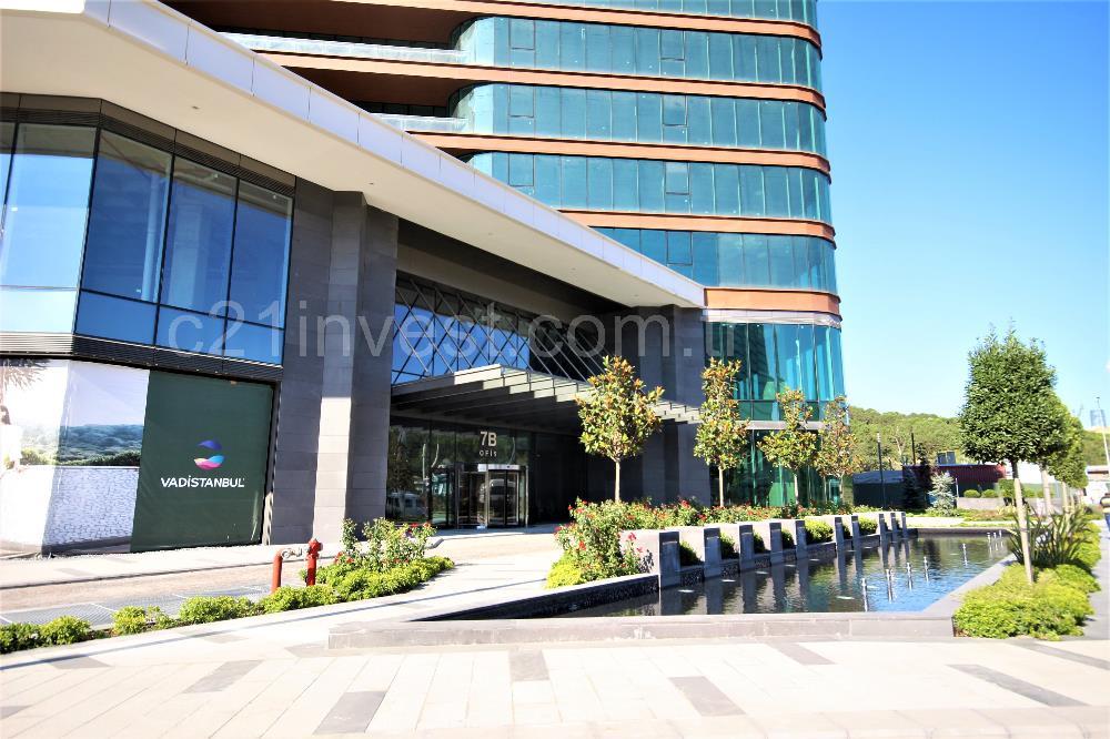 Vadistanbul Kiralık Ofis 450m2 Teraslı Orman Cephe Skyland Seba